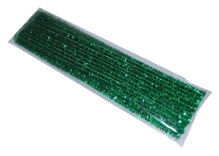 Σύρμα πίπας μεταλλιζέ πράσινο 36τεμ. Σύρμα πίπας μεταλλιζέ πράσινο 36τεμ.