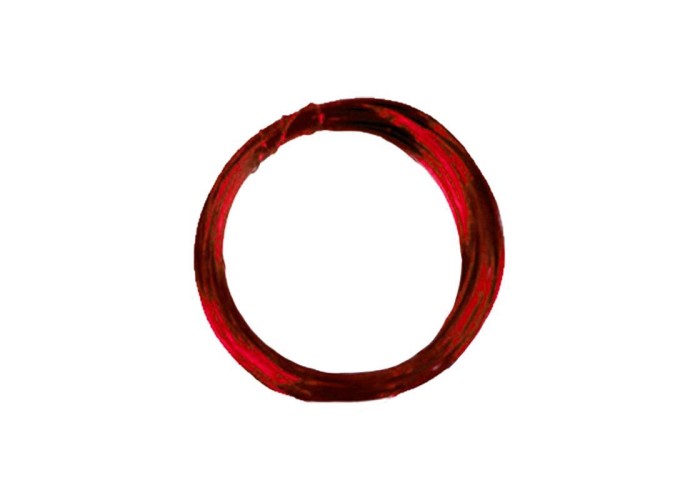 Σύρμα για κοσμήματα inox κόκκινο 0,32mm.x20m.