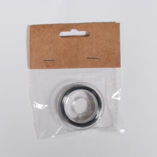 Σύρμα για κοσμήματα inox ασημί 0,32mm.x20m. Σύρμα για κοσμήματα inox ασημί 0,32mm.x20m.