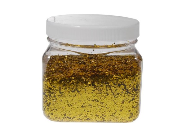 Χρυσόσκονη σε νιφάδες 1χιλ. χρυσή 200gr. Χρυσόσκονη σε νιφάδες 1χιλ. χρυσή 200gr.