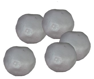 Ρόδι πολυστιρένης-φελιζόλ 8x9εκ. Ρόδι πολυστιρένης-φελιζόλ 8x9εκ.