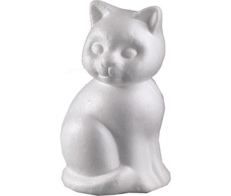 Γάτα πολυστιρένης-φελιζόλ 13x8εκ. Γάτα πολυστιρένης-φελιζόλ 13x8εκ.