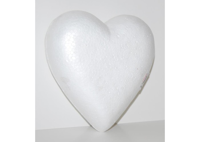 Καρδιά πολυστιρένης-φελιζόλ 11,5x15x5εκ. Καρδιά πολυστιρένης-φελιζόλ 11,5x15x5εκ.