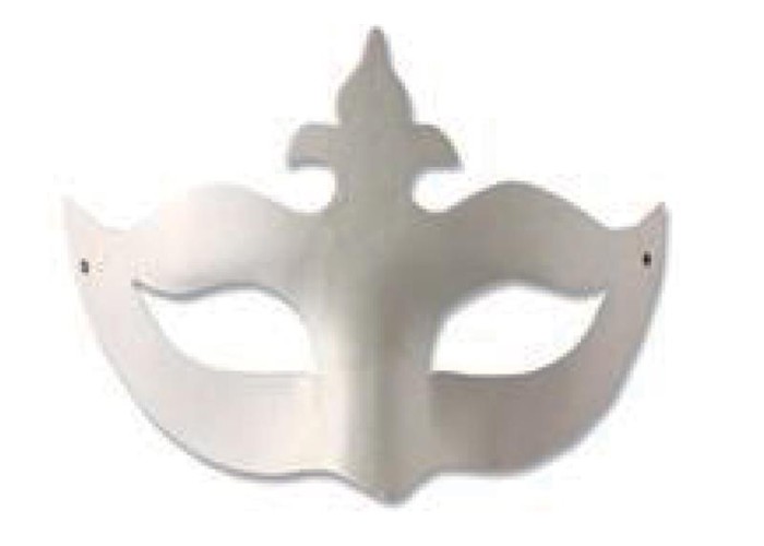 Μάσκα χειροτεχνίας με κορώνα 19x13,5x0,5εκ. Μάσκα χειροτεχνίας με κορώνα 19x13,5x0,5εκ.