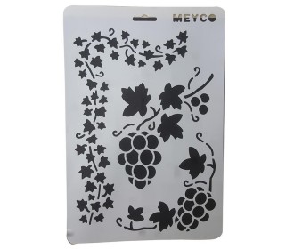 Στένσιλ απο πολυπροπυλένιο Α4 σταφύλι Στένσιλ απο πολυπροπυλένιο Α4 σταφύλι