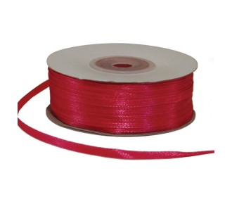 Κορδέλα σατέν διπλής όψης με ούγια φουξ 3χιλ.x100μ. Κορδέλα σατέν διπλής όψης με ούγια φουξ 3χιλ.x100μ.
