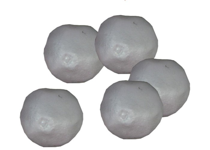 Ρόδι πολυστιρένης-φελιζόλ 6x6.5εκ.