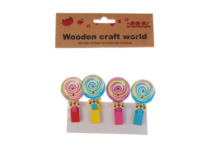 Μανταλάκια 4εκ., 4 τεμάχια ζαχαρωτά Μανταλάκια 4εκ., 4 τεμάχια ζαχαρωτά