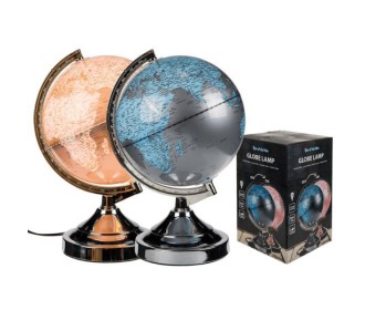 Υδρόγειος Σφαίρα - φωτιστικό με αλλαγή χρώματος Υ31Φ21εκ.