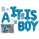 Διακοσμητικό σετ γέννησης μπλε «It' s a boy» Διακοσμητικό σετ γέννησης μπλε «It' s a boy»