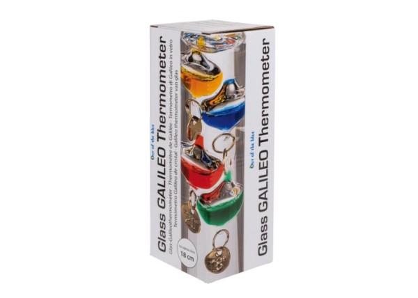 Θερμόμετρο Γαλιλαίου γυάλινο Υ18 εκ. Θερμόμετρο Γαλιλαίου γυάλινο Υ18 εκ.