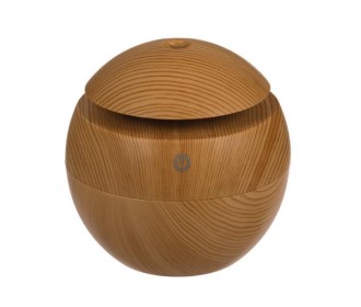 Συσκευή για αρωματοθεραπεία με ξύλινη όψη, led φωτισμό και καλώδιο USB Συσκευή για αρωματοθεραπεία με ξύλινη όψη, led φωτισμό και καλώδιο USB