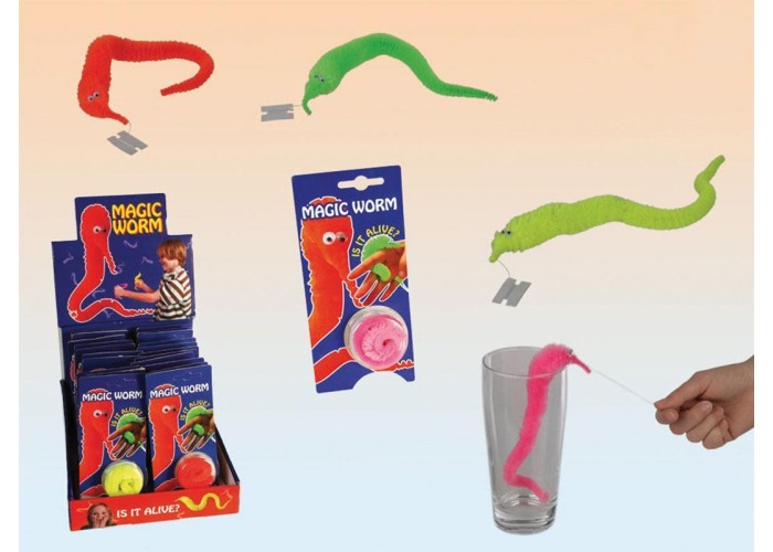Magic worm 22εκ. σε 4 χρώματα