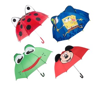 Ομπρέλα παιδική 4 σχέδια διαμέτρου 46εκ.