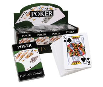 Τράπουλες poker με 54 κάρτες σε σταντ 24 τεμαχίων