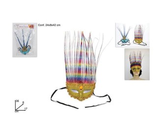 Μάσκες 2 σχέδια 36x17x8εκ. Μάσκες 2 σχέδια 36x17x8εκ.