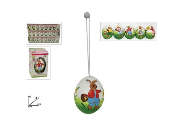 Αβγά πασχαλινά διακοσμητικά 6x4.5εκ. Αβγά πασχαλινά διακοσμητικά 6x4.5εκ.