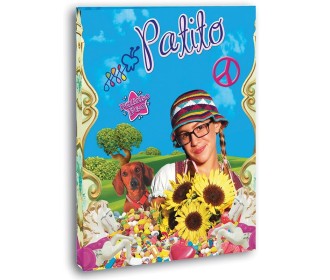 Κλασέρ με 4 κρίκους Α4 Patty 25.5x34x3εκ.