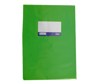 Next κάλυμμα τετραδίων εξηγήσεων πράσινο 17x25εκ. Next κάλυμμα τετραδίων εξηγήσεων πράσινο 17x25εκ.