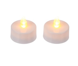 Κεράκι ρεσώ  led λευκό, σετ 4 τμχ. σε blister, Ø4εκ. Κεράκι ρεσώ  led λευκό, σετ 4 τμχ. σε blister, Ø4εκ.