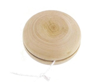 Γιο-γιο ξύλινο σε φυσικό χρώμα 5,3εκ.