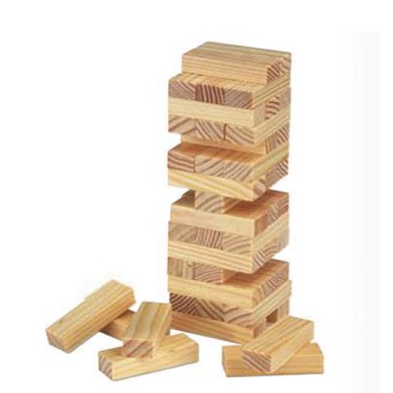 Επιτραπέζιο Jenga ξύλινο με αρίθμηση 45 τεμαχίων Υ16x5x5εκ. Επιτραπέζιο Jenga ξύλινο με αρίθμηση 45 τεμαχίων Υ16x5x5εκ.