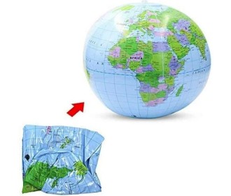 Μπάλα φουσκωτή Ø30 υδρόγειος από pvc