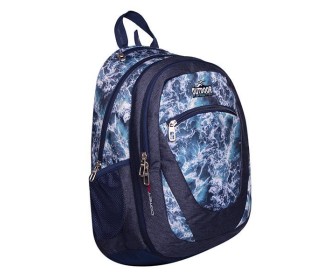 KALGAV τσάντα πλάτης Navy marble με θήκη laptop/tablet Υ49x15x34,5εκ. KALGAV τσάντα πλάτης Navy marble με θήκη laptop/tablet Υ49x15x34,5εκ.