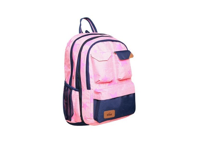 KALGAV τσάντα πλάτης Navy light pink melange με θήκη laptop - tablet Υ47x14x33εκ. KALGAV τσάντα πλάτης Navy light pink melange με θήκη laptop - tablet Υ47x14x33εκ.