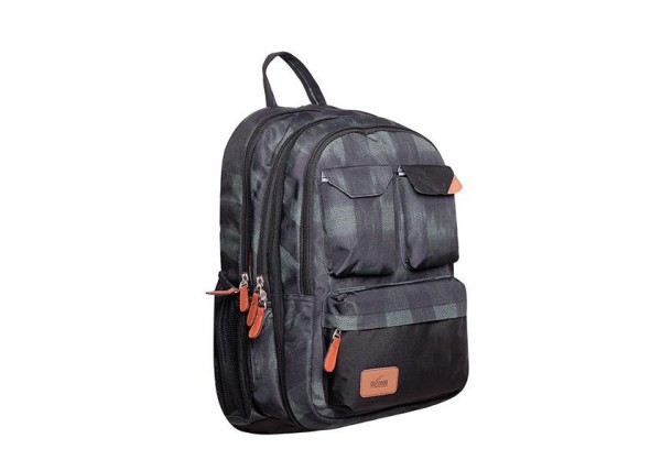 KALGAV τσάντα πλάτης black squares με θήκη laptop - tablet Υ47x14x33εκ. KALGAV τσάντα πλάτης black squares με θήκη laptop - tablet Υ47x14x33εκ.