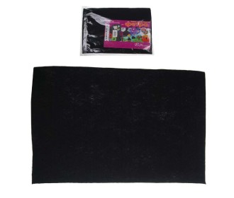 Φύλλα τσόχας μαύρα Α4 2mm 10τμχ