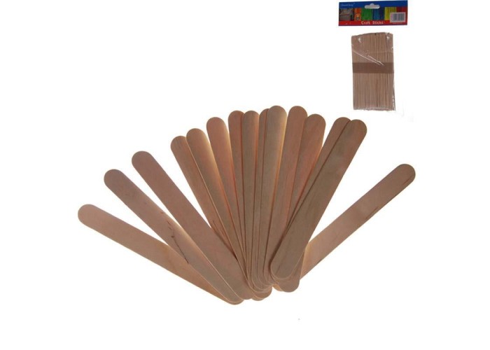 Ξυλάκια αριθμητικής jumbo 150χιλ x18χιλ. 100 τεμ.