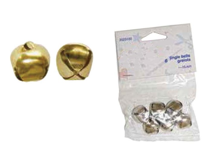 Κουδουνάκι χρυσό 18χιλ. 5τεμ.