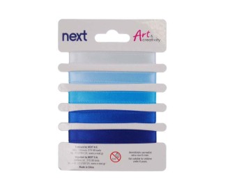 Κορδέλα σατέν μπλε 1εκ x 1 μέτρο Κορδέλα σατέν μπλε 1εκ x 1 μέτρο