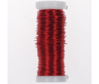 Σύρμα κόκκινο 0,37χιλ. x30μ.