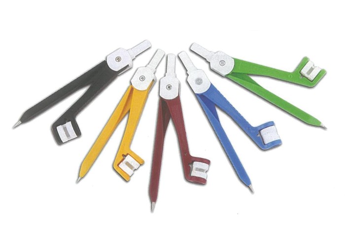 Ark διαβήτης σχολικός με μολύβι κοκτέηλ χρωμάτων Ark διαβήτης σχολικός με μολύβι κοκτέηλ χρωμάτων