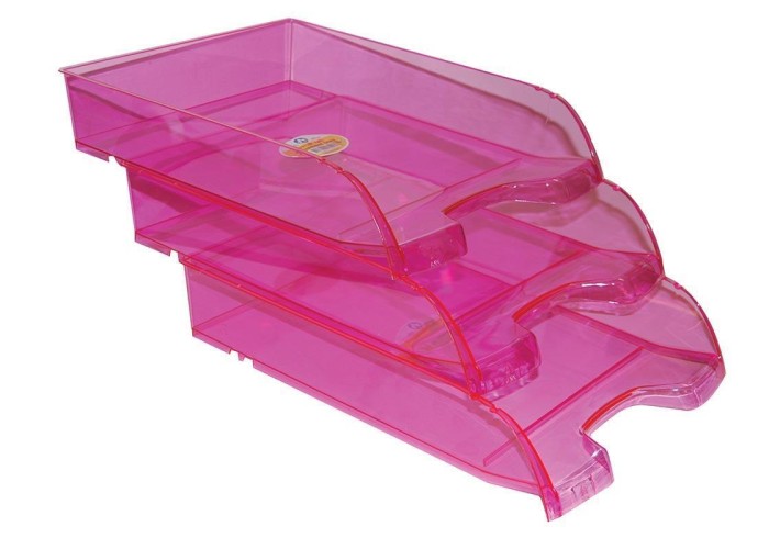 Ark δίσκος εγγράφων ροζ χρ. Α4 Υ25.5x34.5x6.5εκ. Ark δίσκος εγγράφων ροζ χρ. Α4 Υ25.5x34.5x6.5εκ.