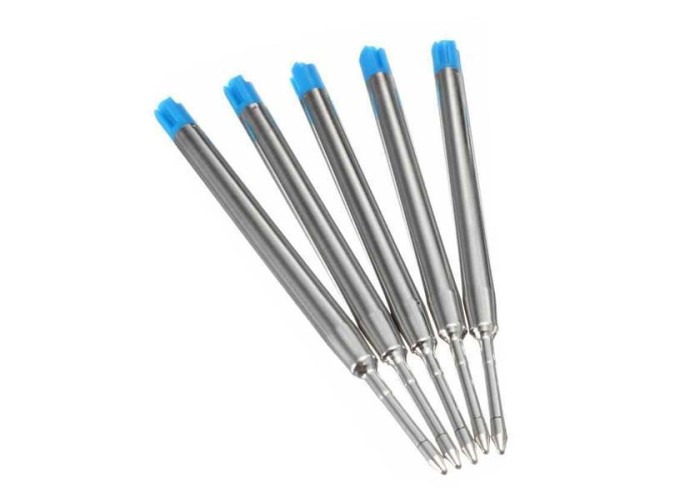 Ανταλλακτικό για στυλό τύπου parker μπλε 1mm
