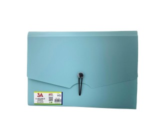 Αρχειοθήκη 13 θέσεων με λάστιχο Α4 γαλάζια Αρχειοθήκη 13 θέσεων με λάστιχο Α4 γαλάζια