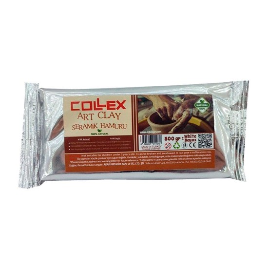 Πηλός λευκός Art Clay 500g Πηλός λευκός Art Clay 500g