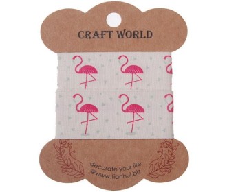 Κορδέλα φλαμίνγκο 2,5εκ. x 2 μέτρα Κορδέλα φλαμίνγκο 2,5εκ. x 2 μέτρα