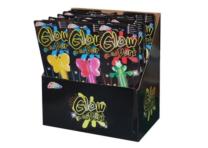 Ραβδάκια πεταλούδα και βατραχάκι φωσφορούχα