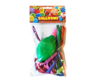 Μπαλόνια κατασκευής με τρόμπα 10 τεμάχια