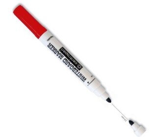 Centropen μαρκαδόρος λευκού πίνακα κόκκινος 2,5mm