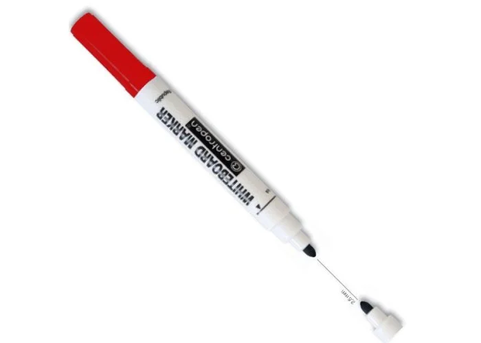 Centropen μαρκαδόρος λευκού πίνακα κόκκινος 2,5mm