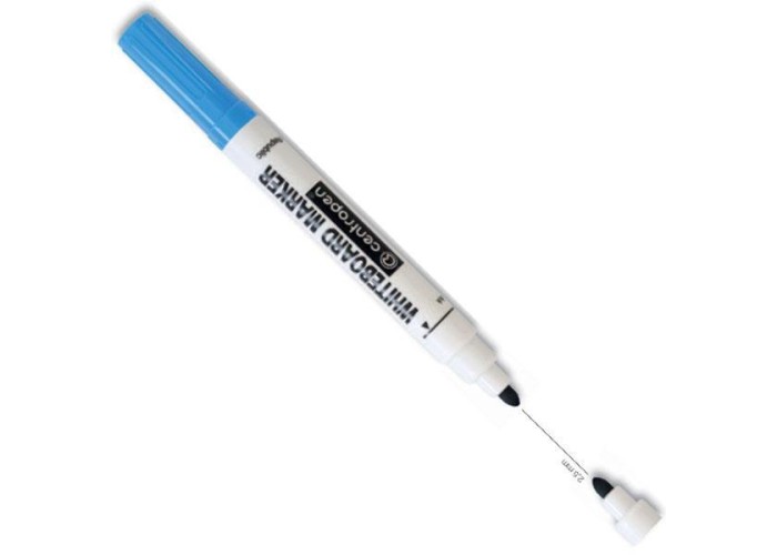 Centropen μαρκαδόρος λευκού πίνακα μπλε 2,5mm