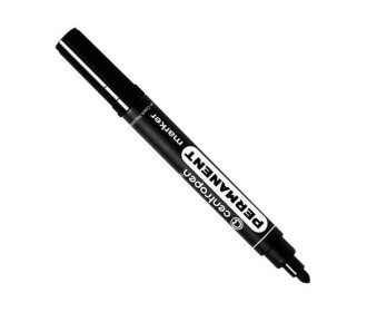 Centropen μαρκαδόρος ανεξίτηλος μαύρος στρόγγ. μύτη 2,5mm Centropen μαρκαδόρος ανεξίτηλος μαύρος στρόγγ. μύτη 2,5mm