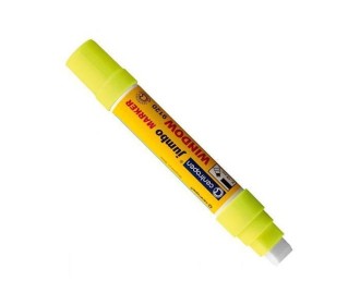 Centropen μαρκαδόρος υγρ. κιμωλίας κίτρινος jumbo 2-15mm