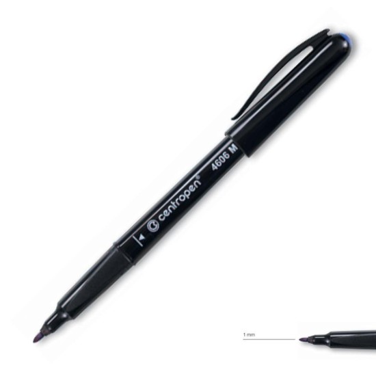 Centropen μαρκαδόρος ανεξίτηλος για cd μαύρο 1mm Centropen μαρκαδόρος ανεξίτηλος για cd μαύρο 1mm