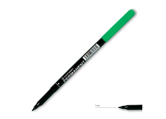 Centropen μαρκαδόρος ανεξίτηλος πράσινο 1mm Centropen μαρκαδόρος ανεξίτηλος πράσινο 1mm